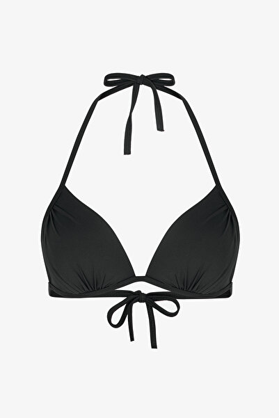 Penti Black Mini Triangle Bikini Top