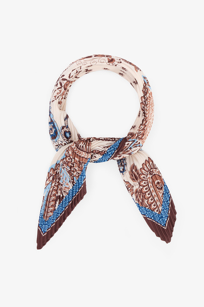 Penti Ekru Denisa Şal Desenli Bandana