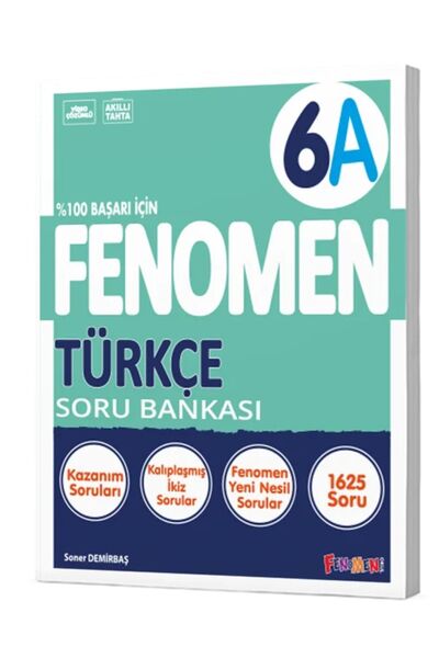 Fenomen Yayıncılık Fenomen 6 Türkçe A Soru Bankası