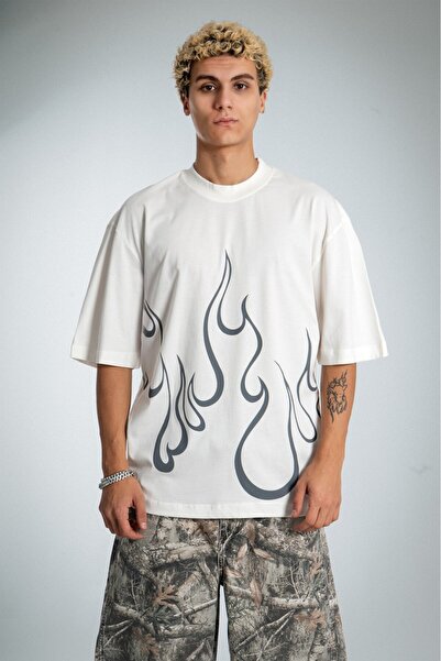 No Future Urban Flames Tişört NF0470GRA