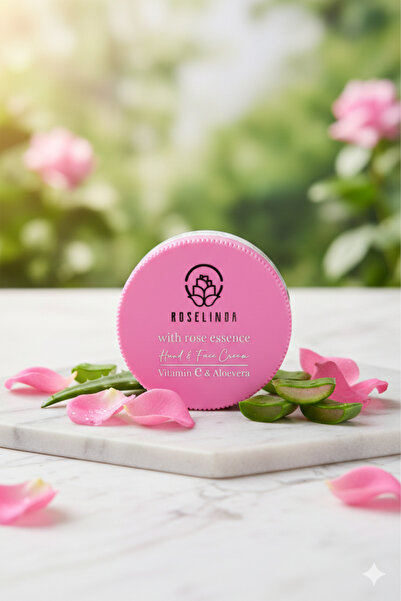 Roselinda VİTAMİN E & ALOEVERA EL VE YÜZ KREMİ 120 ML