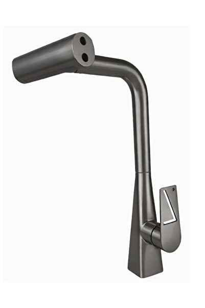 FLEKO Lora Plus Anthracite Spiral Kitchen Faucet