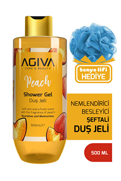 Agiva Care&Beauty Şeftali Agiva Care & Beauty Besleyici ve Nemlendirici Duş J...