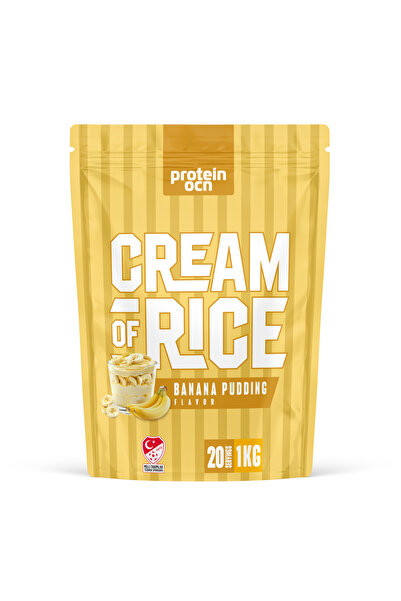 Proteinocean Cream Of Rice | Pirinç Kreması - Banana Pudding / 1kg 20 Servis