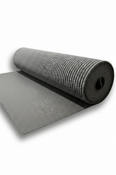 SAYIN TEKSTİL KAYMAZ TABANLI ÇELİK HALI - GRİ