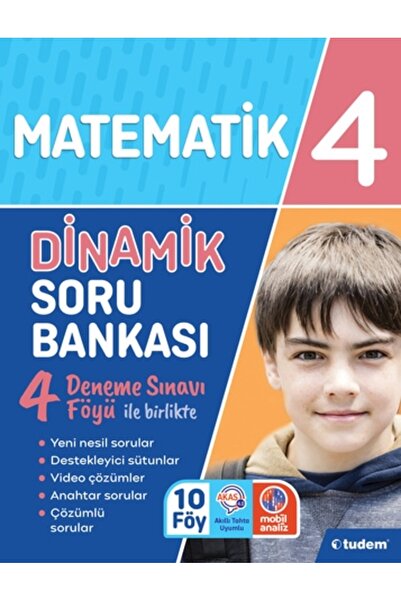 Genel Markalar Tudem Yayınları 4. Sınıf Matematik Dinamik Soru Bankası