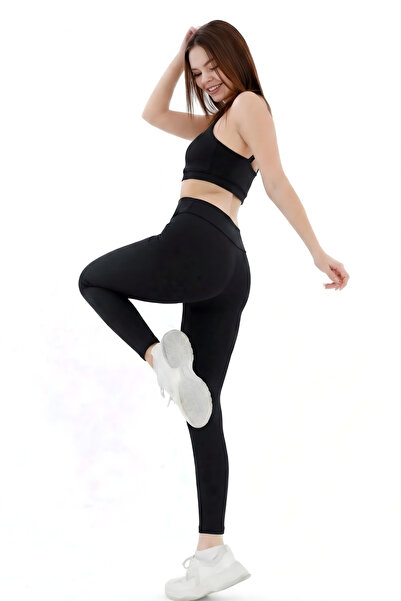 FLAMOVA KADIN SPOR SET TAYT VE BRALET PUSH UP TOPARLAYICI SPOR SET