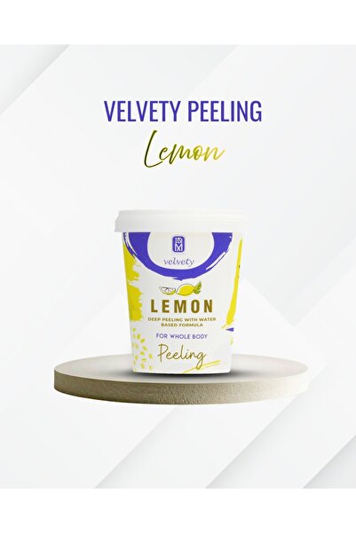 IDM Velvety Lemon Body Peeling / Vücut Peelingi 400 Ml