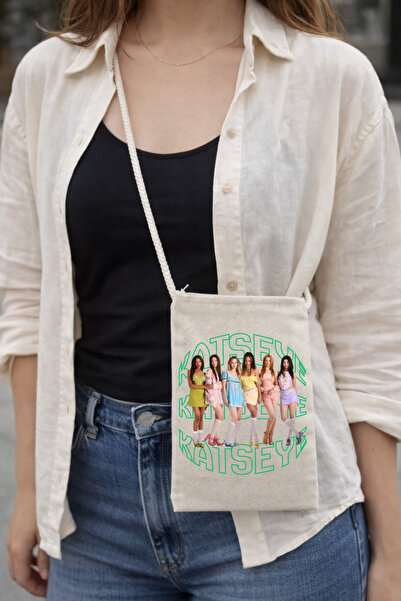 lovver Katseye Designed Zippered Custom Made Neck-Hanging Premium Printed Can...