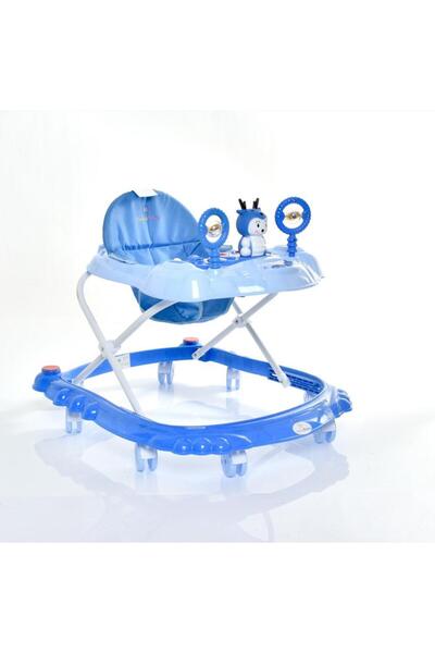 Rally مشاية بلون الغيوم وألعاب ترفيهية – امشِ وتعلم بخفة وأناقة!