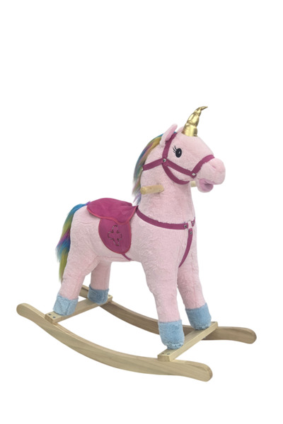 Rally Pink rocking unicorn