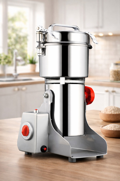 Denx مطحنة كهربائية 800 جرام بقدرة 3000 واط ، مطحنة قهوة كهربائية للحبوب والت...