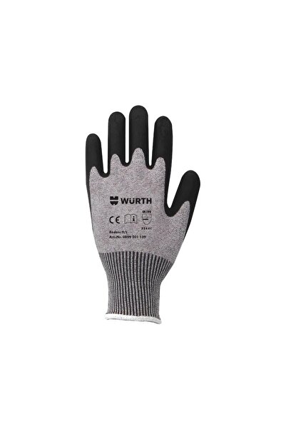 Würth Kesilmeye Dayanıklı İş Güvenliği Eldiveni 9-L Beden (C Sınıf) - EN 388:...