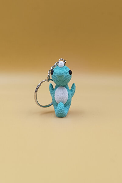 Rodopiva Breloc cu model tricotat în formă de căluț de mare (plastic)