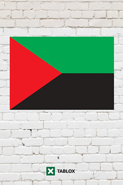 TABLOX Drapelul țării Martinique Tablou decorativ Tablou din lemn MDF Semn st...