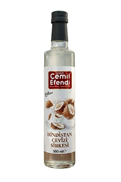 Cemilefendi Hindistan Cevizi Sirkesi 500 ml Katkısız Coconut Sirkesi