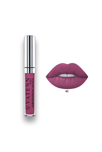 VATENN ITALY 18 Hr Kissproof Lipstick 41 Mercato