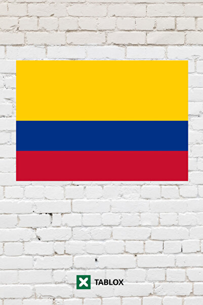 TABLOX Drapelul Columbiei Tablou decorativ Tablou din lemn MDF Semn stradal C...