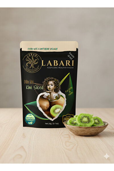 Labari Dondurularak Kurutulmuş Kivi Meyvesi Dilimleri 20 gram