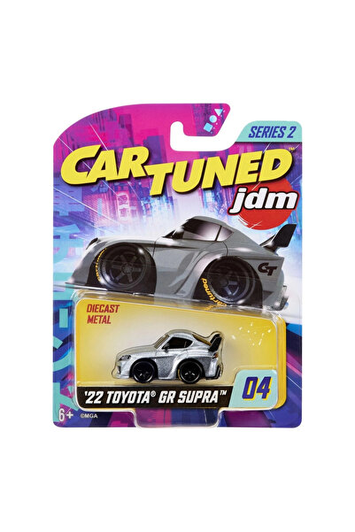 TOYFEST Cartuned Jdm Series 2 2022 Toyota Gr Supra - Gray Car