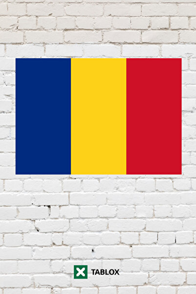 TABLOX România Drapelul țării Tablou decorativ din lemn MDF Tablou din lemn S...