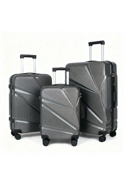 Flieger Luggage Durable Travel Carry-On: Large Capacity Hardside Luggage with...