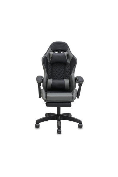 luxino trading Ergonomic White Gaming Racing Chair with Adjustable Backrest &...