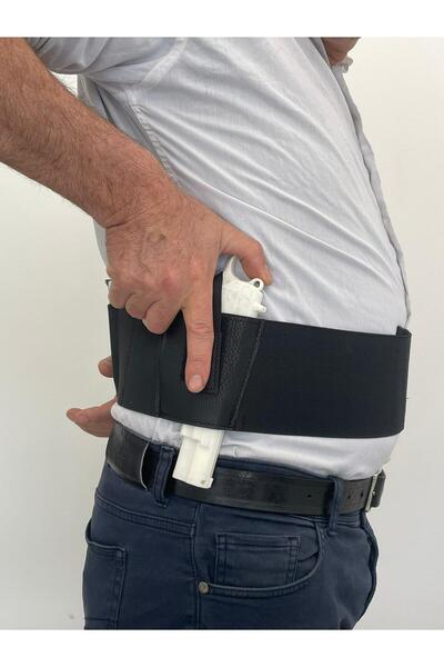 Erol ErolAv 9mm Uyumlu Gizli Taşıma Korsesi Sağ Sol Çift Yedek Bölmeli ve Tel...