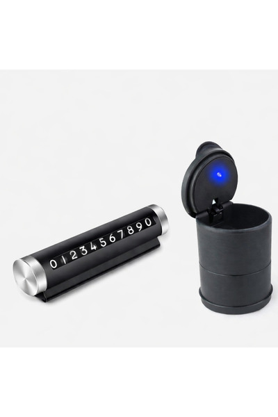 Home Araç İçi Küllük Ve Metal Numaratör Araç Aksesuar