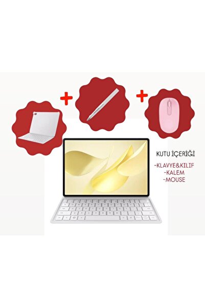 Huawei Matepad 2025 12X 12Gb 256Gb 12inch- Emuı Tablet-+kendinden Standlı Kla...