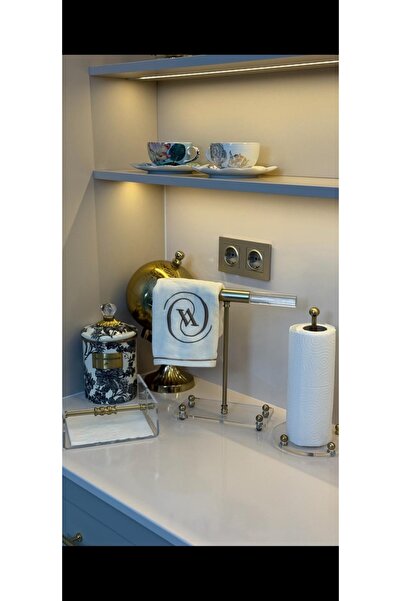 HİD DESIGN Plexi Pipe Stand Towel Holder / Jewelry Organizer