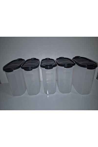 Tupperware Oval Set, 5-Piece Grain Storage Container