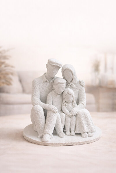 SaZuÜretimAtolyesi Sessiz Bağlar "Eski Yuva" Dekoratif Biblo | Nostaljik Aile...