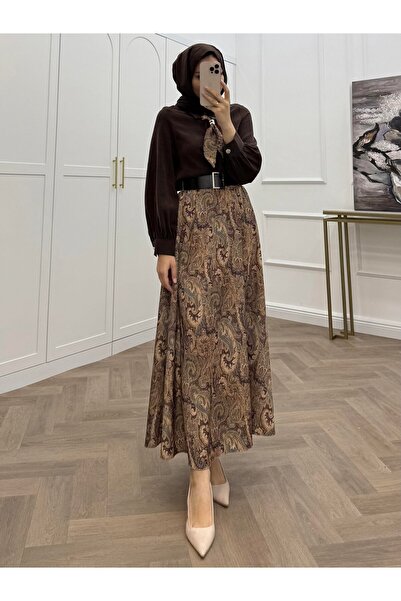 bezenstore FULARLI SATEN ETEKLİ TAKIM