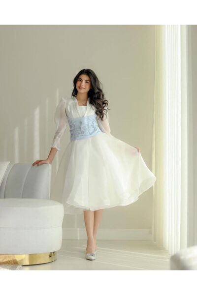 LMAURA Elegant organza dress