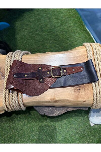 Yılday Gür Butik Margery Handmade Bohemian Leather Belt - Ethnic Boho Design ...