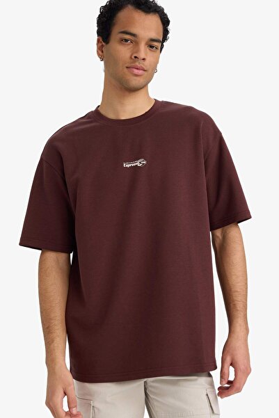 DeFacto Breathable Boxy Fit T-Shirt F9686Ax26Sp