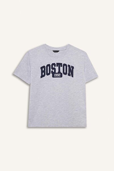 DeFacto Tricou imprimat pentru băieți G7154A826SM