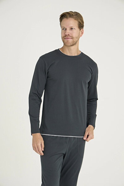 SS HOME CONCEPT Kocabey 9222 Men's O-Neck Pajama Set