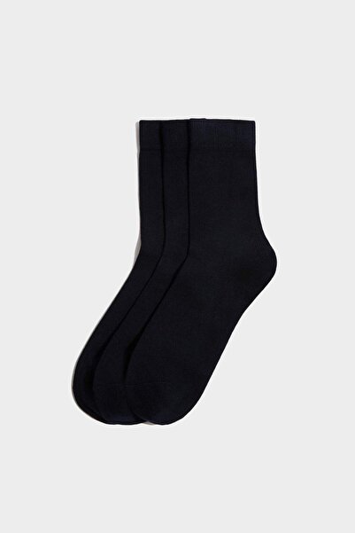 DeFacto Men's 3-Piece Bamboo Socks H1068Axns