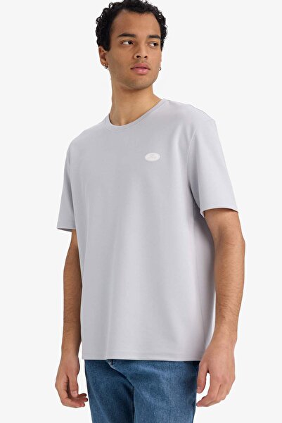 DeFacto Breathable Printed T-Shirt F8121Ax26Sp