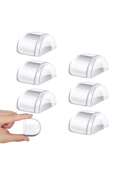 ducki Set 6 opritoare ușă QZKJQDD adezive silicon gel autoadeziv podea protecție