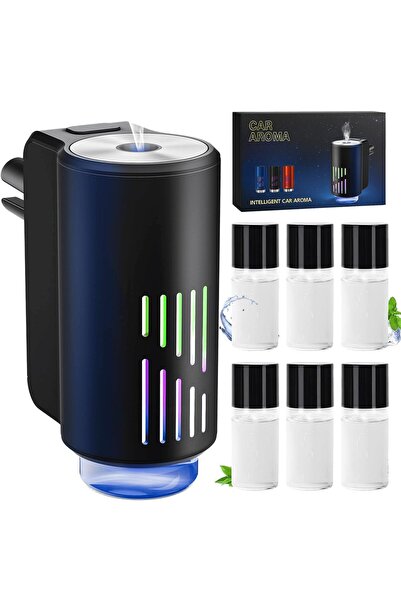 Techone Odorizant auto electric Towonshy 6 bucăți, atomizor ultrasonic, 3 mod...