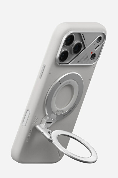 Aulumu Sonsuz 360° MagSafe Standı | 3 Eksenli Döndürme - G09 Silver