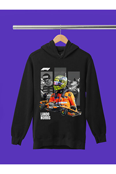 MAGORS Lando Norris Printed 3-Yarn Quality Soft Texture Hooded F1 Kids Sweats...