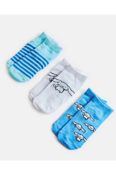 REDTAG Girls Assorted Ankle Length Socks (3Pairs)