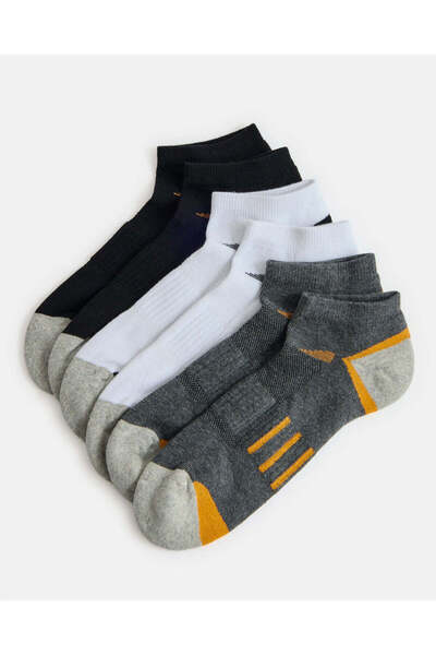 REDTAG جوارب رجالية متنوعة بطول الكاحل (3 أزواج)