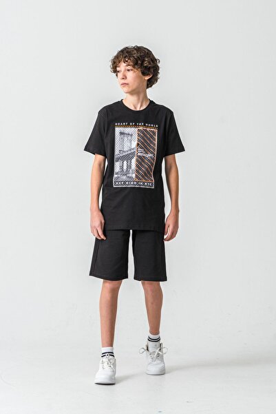 Mışıl Kids Heart Of The World Štampano Pocket Six New York Amazing City Štamp...