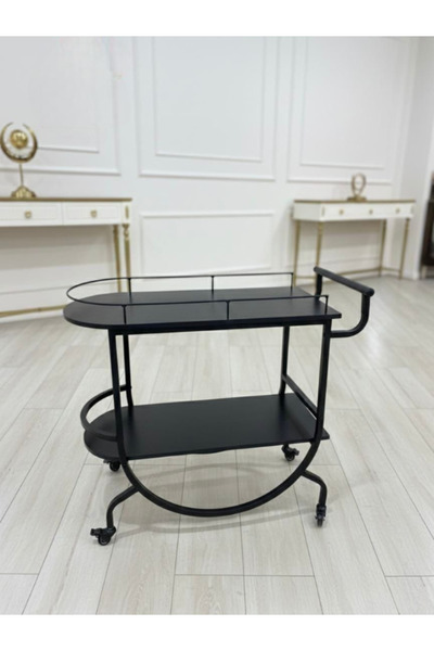 BEC22 Modern two-tier serving trolley - with a stylish, contemporary design