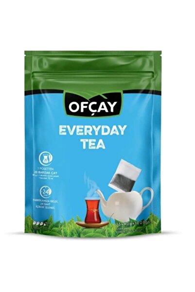 Ofçay Everyday Tea 25 Adet X 40 GR Eko Demlik Poşet Çay